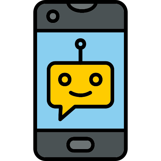 bot conversacional icono gratis