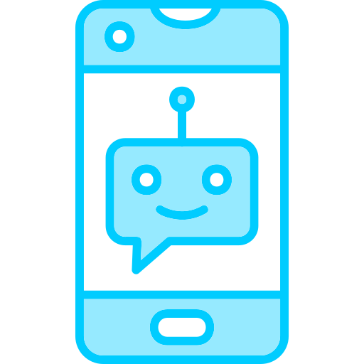 bot conversacional icono gratis