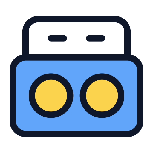 Boombox Generic Outline Color Icon