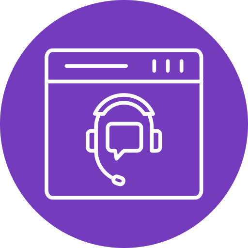 Online support Generic Flat icon