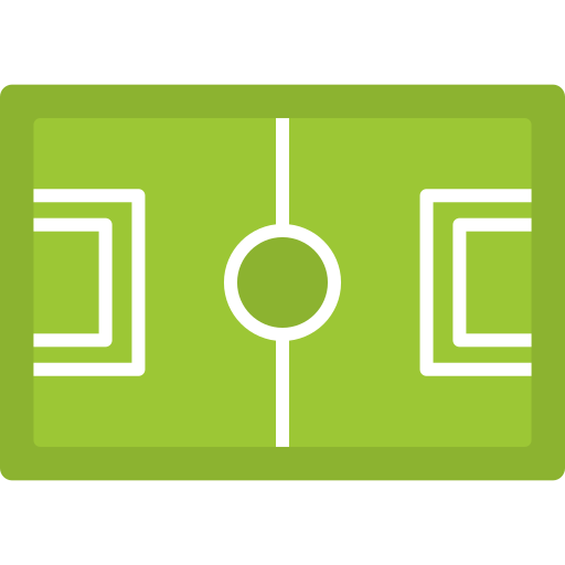 Football field Generic Flat icon