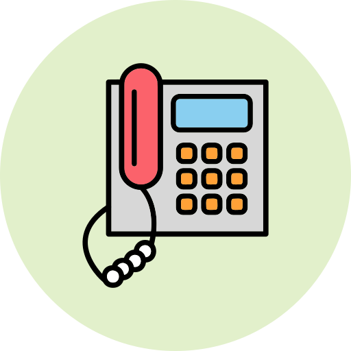 Telephone free icon