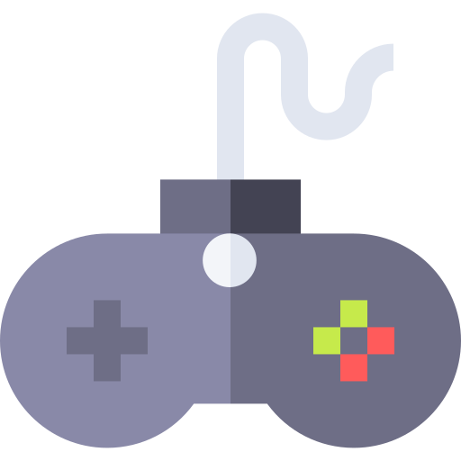 Video game Basic Straight Flat icon