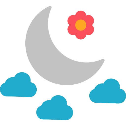 Moon Generic Flat icon