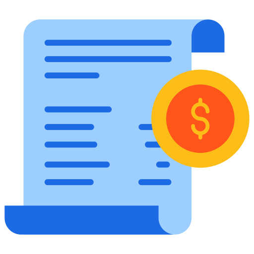 Invoice Generic Flat icon