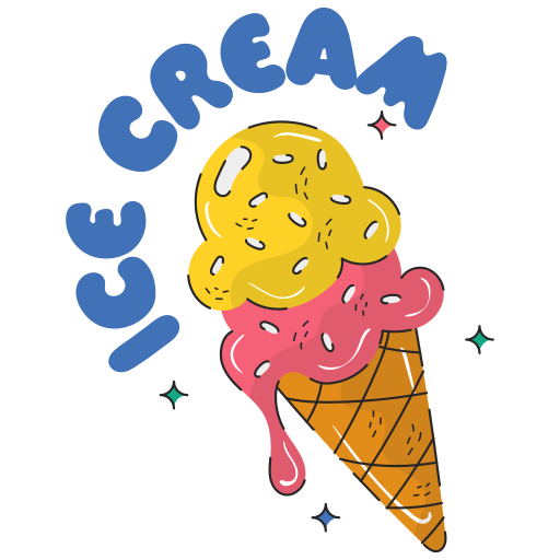 Ice cream Generic Outline Color icon