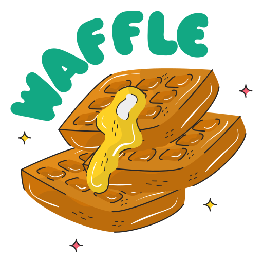 Waffle free icon Waffle free icon