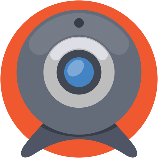 cámara web icono gratis
