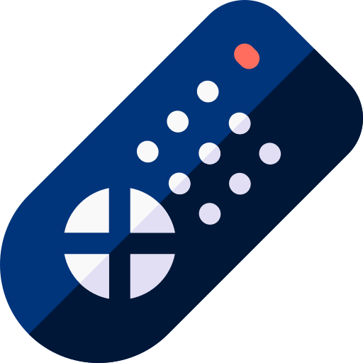 Remote control Basic Rounded Flat icon