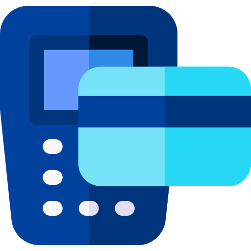 Credit card Basic Rounded Flat icon