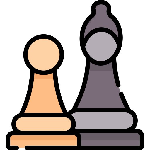 Premium Vector  White chess piece in pixel art style