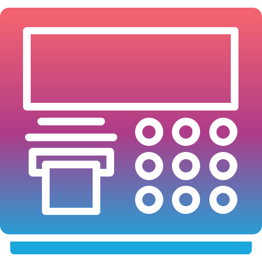 cajero automático icono gratis