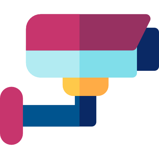 circuito cerrado de televisión icono gratis