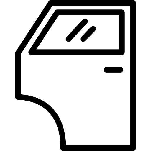 Двери автомобиля бесплатно иконка