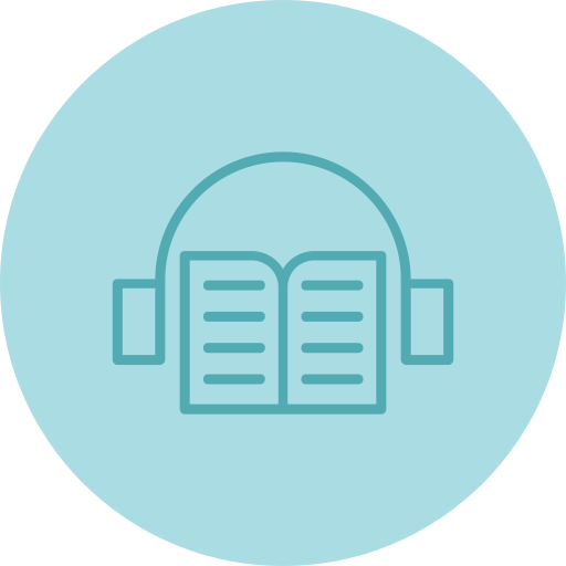 livre audio Icône gratuit