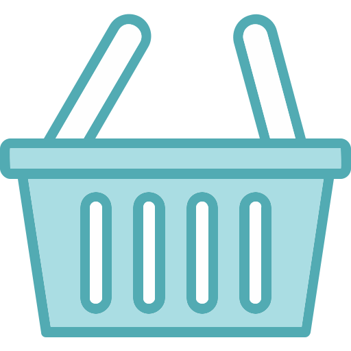 Shopping basket Generic Blue icon