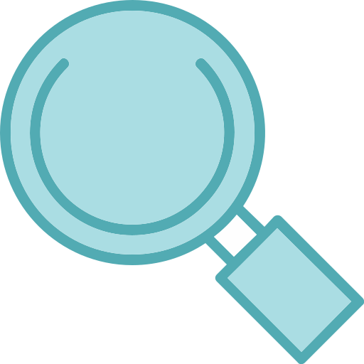 Magnifying glass free icon