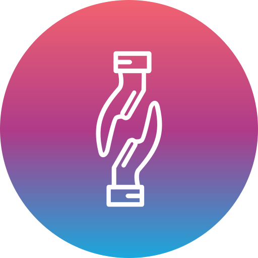 Support Generic Flat Gradient Icon