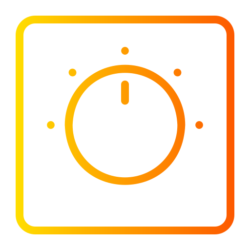 regulador de intensidad icono gratis