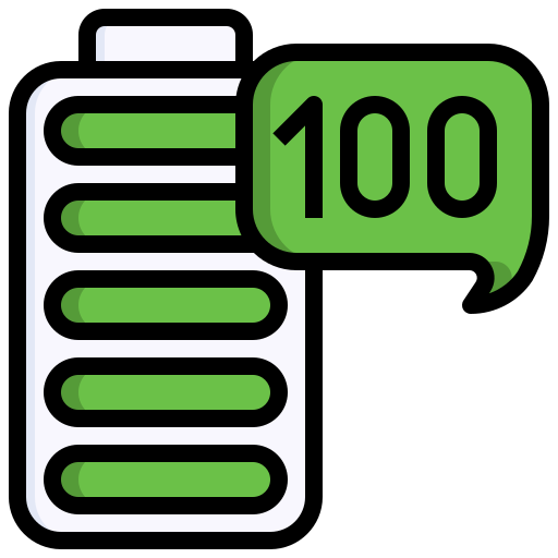 Полная батарея бесплатно иконка