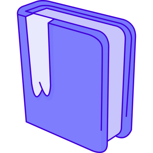 Diary Generic Thin Outline Color icon