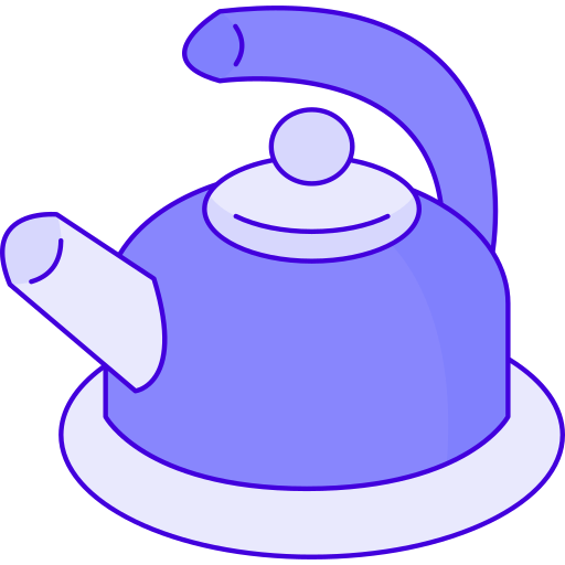 Kettle Generic Thin Outline Color Icon