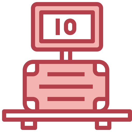 escala de equipaje icono gratis