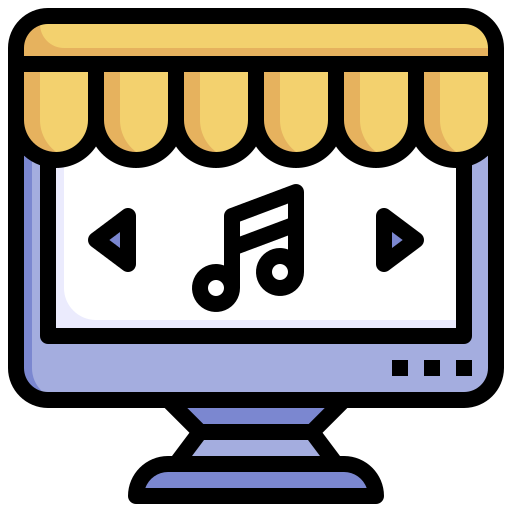 Online shopping free icon Online shopping free icon