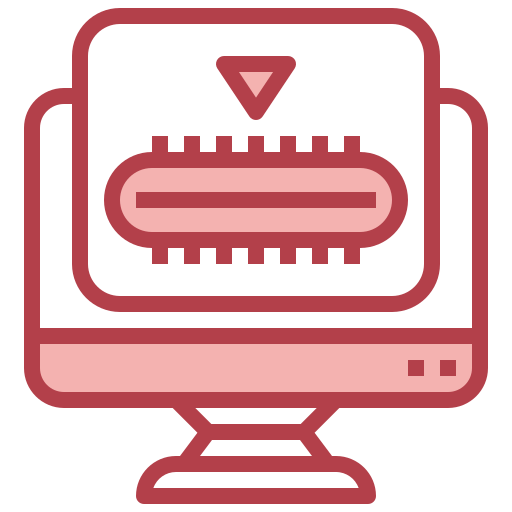 USB c cable Surang Red icon