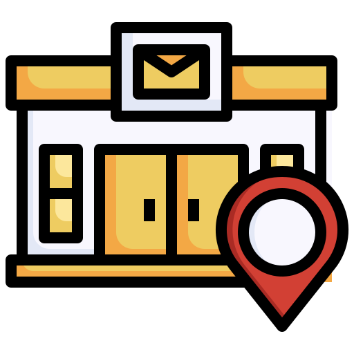 Post office free icon