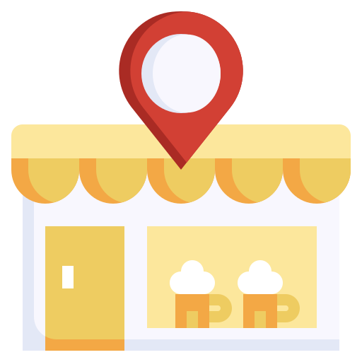 Beer - Free maps and location icons