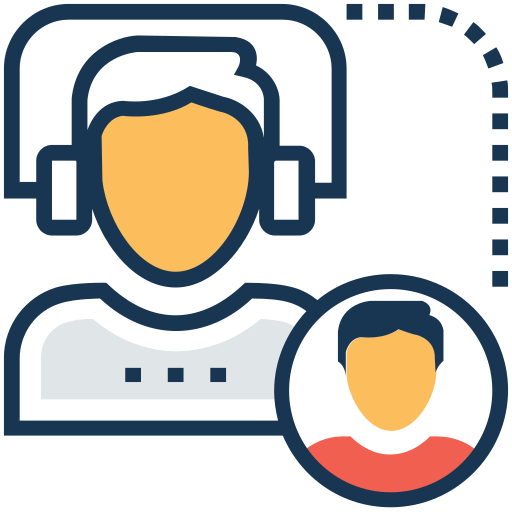 Customer support free icon