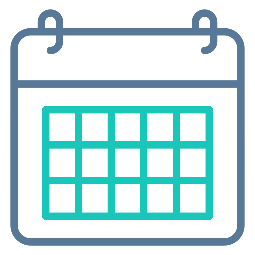 Calendar Generic Outline Color icon