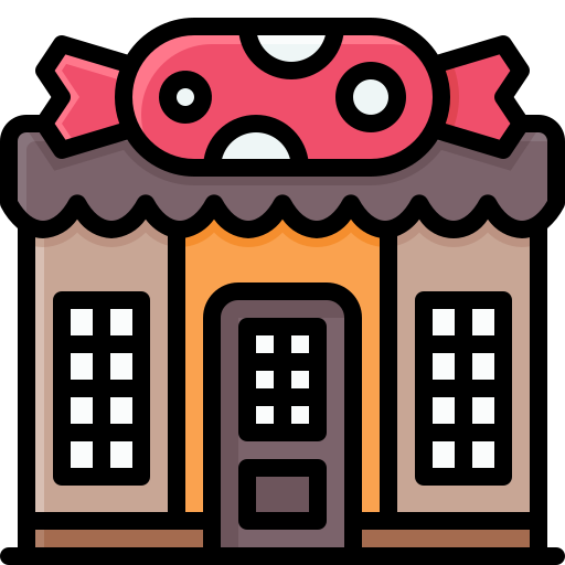 Магазин сладостей бесплатно иконка Магазин сладостей бесплатно иконка