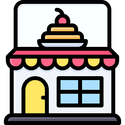 Bakery shop Generic Outline Color icon