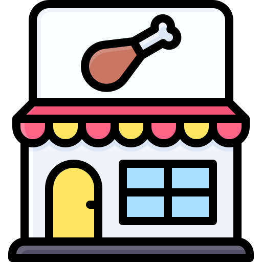 Chicken free icon Chicken free icon