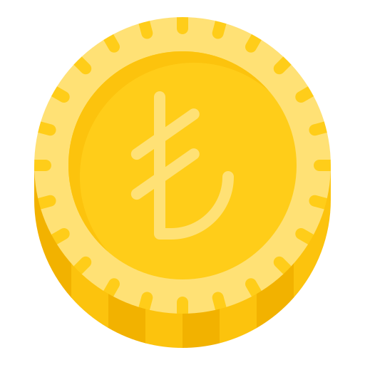 Turkish Lira Generic Flat Icon