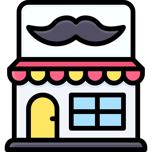 이발소 무료 아이콘