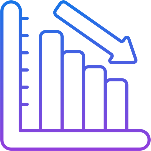 gráfico de barras icono gratis