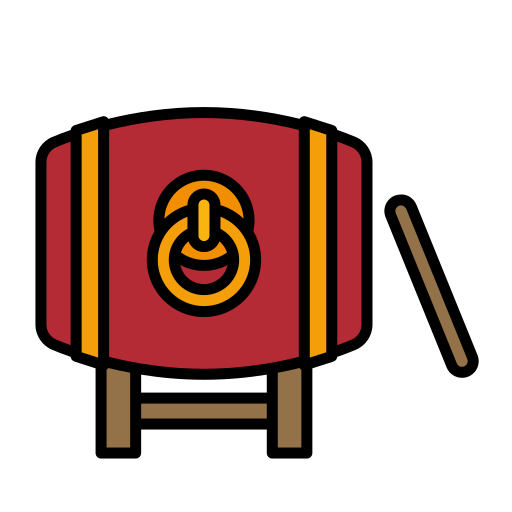 taiko icono gratis