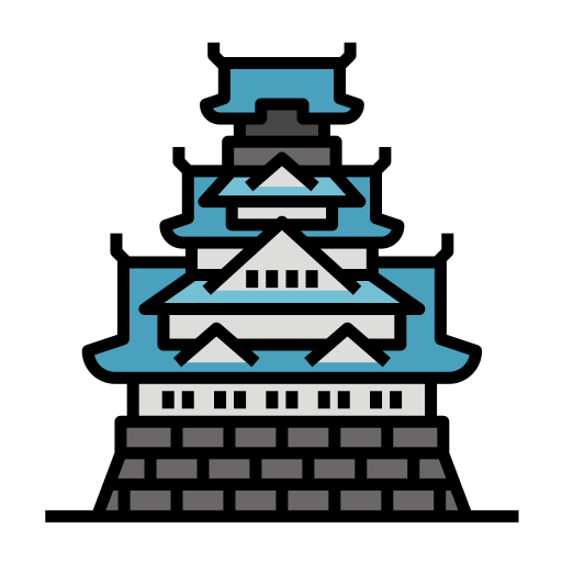 Osaka castle free icon Osaka castle free icon