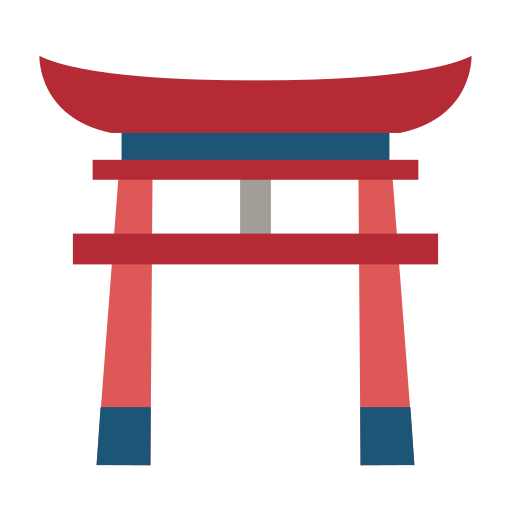 puerta torii icono gratis