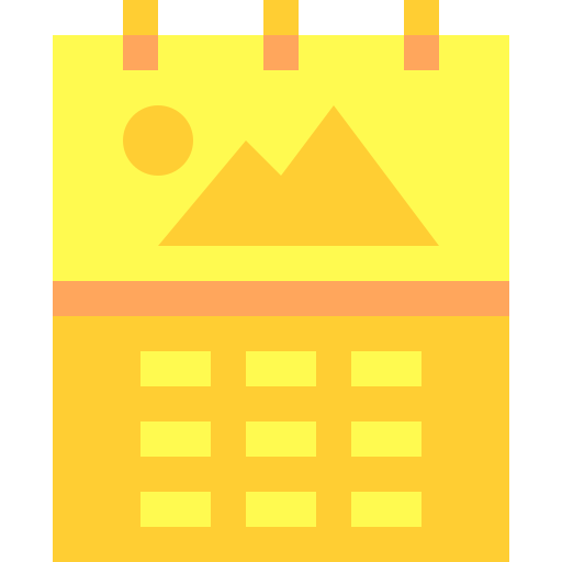 calendário grátis ícone