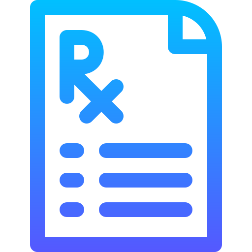 prescrição médica grátis ícone prescrição médica grátis ícone