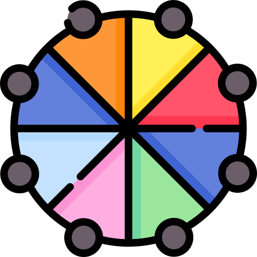 Pie chart Special Lineal color icon