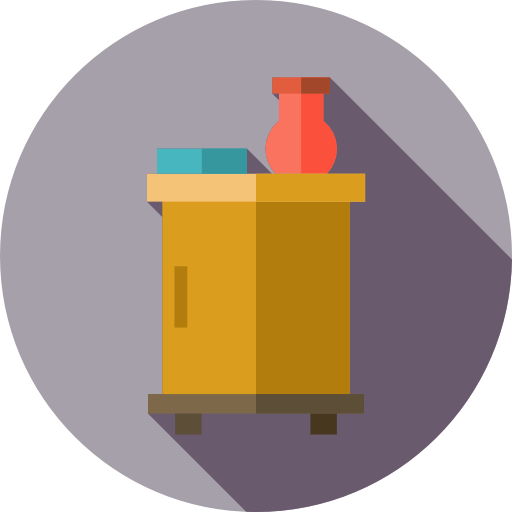 mesita de noche icono gratis