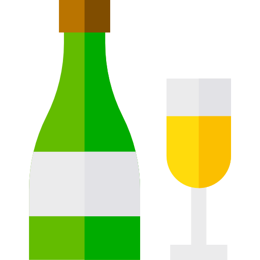 champagne Icône gratuit