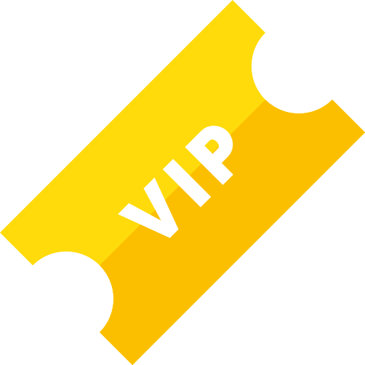 Vip Basic Straight Flat icon