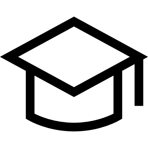 graduación icono gratis