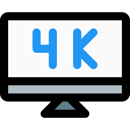 4k icono gratis